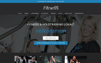 Borup Fitness website